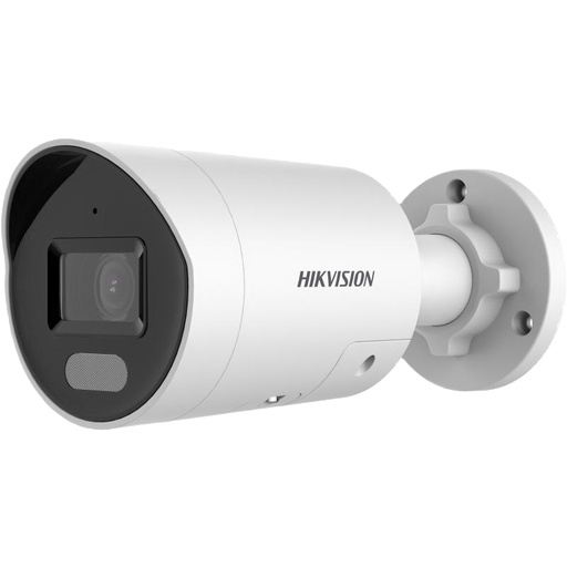 [DS-2CD3087G3-LIU/SL] Hikvision Camara Mini Bullet 8MP AcuSense/ Audio Doble Via y Luz Estroboscopica