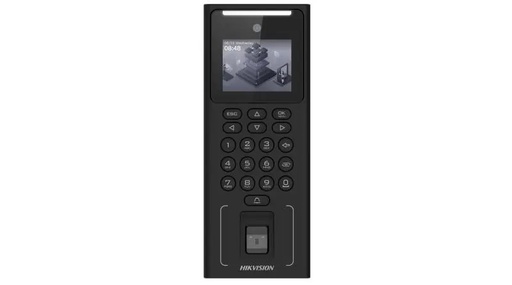 [DS-K1T321MFWX] Hikvision Terminal de Acceso de PIN, Tarjetas M1 y Lector Biometrico/ RS-485/